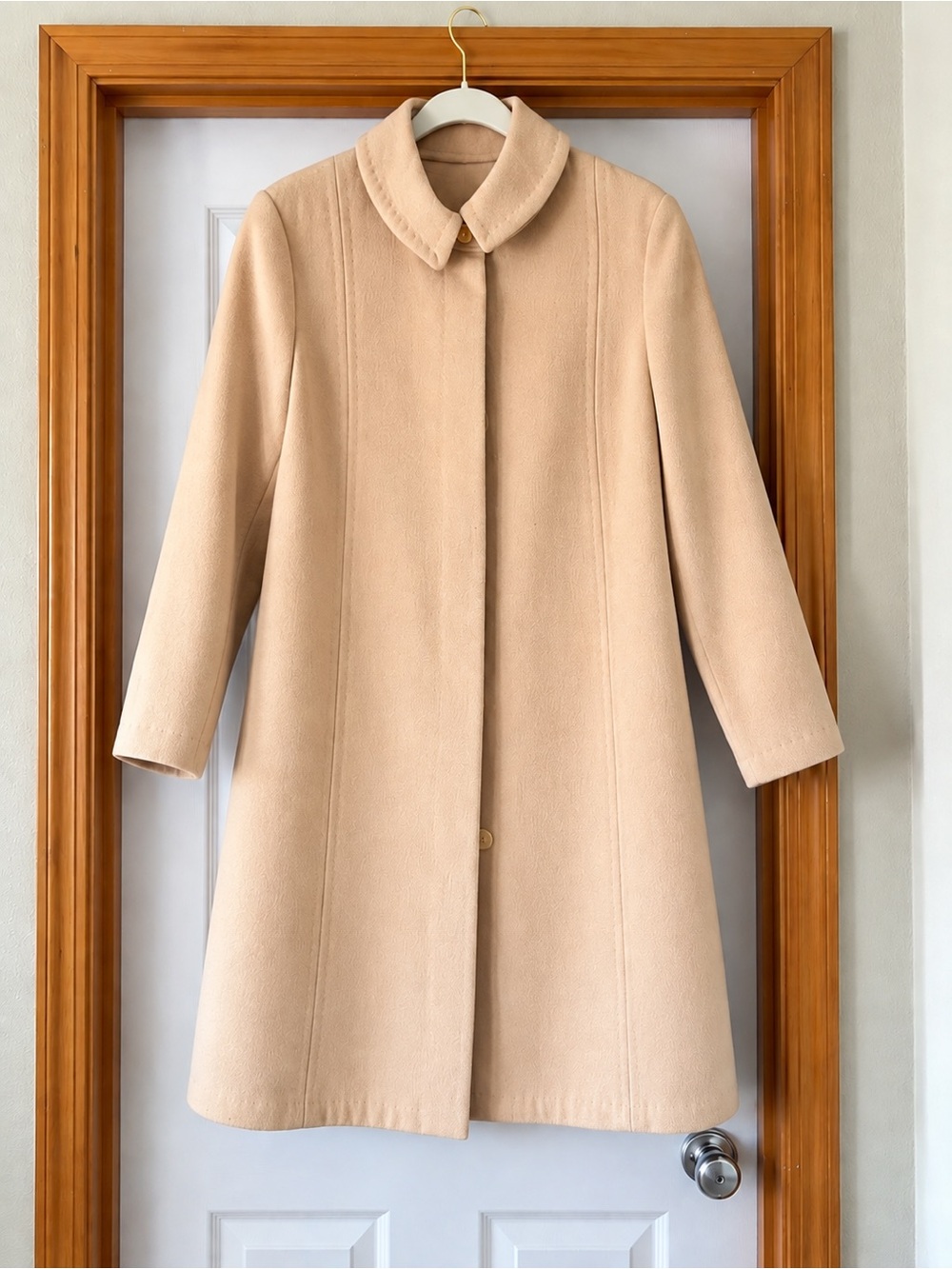Vintage Camel Wool Coat